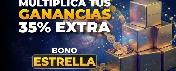 Bono de Bienvenida 100% Match promotion banner
